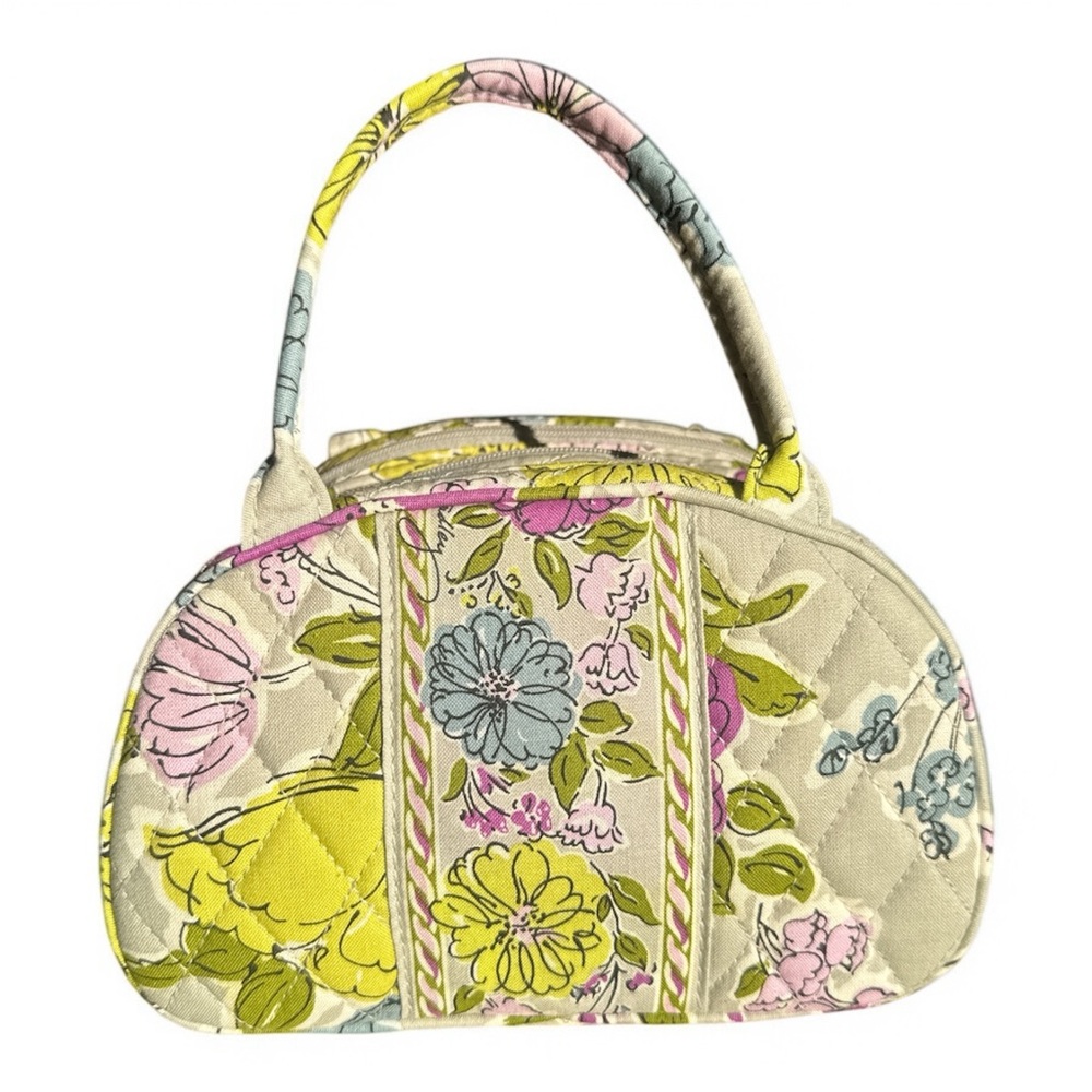 VERA BRADLEY Three to Get Ready Triple Compartment Cosmetic Case-Watercolor‎